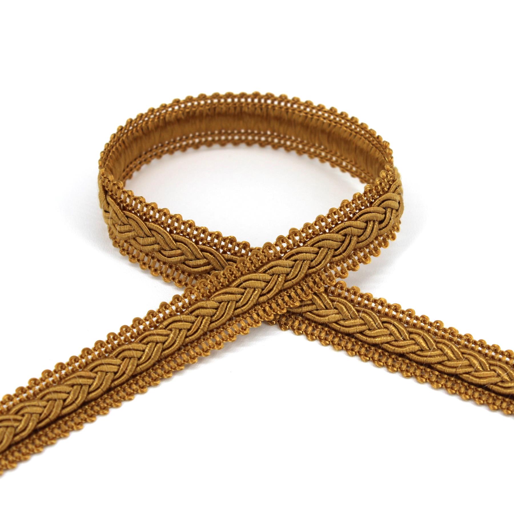 Gimp Braid With Small Plait 12mm x1m - 9844 - Available In 41 Variants - Picture 31 of 51