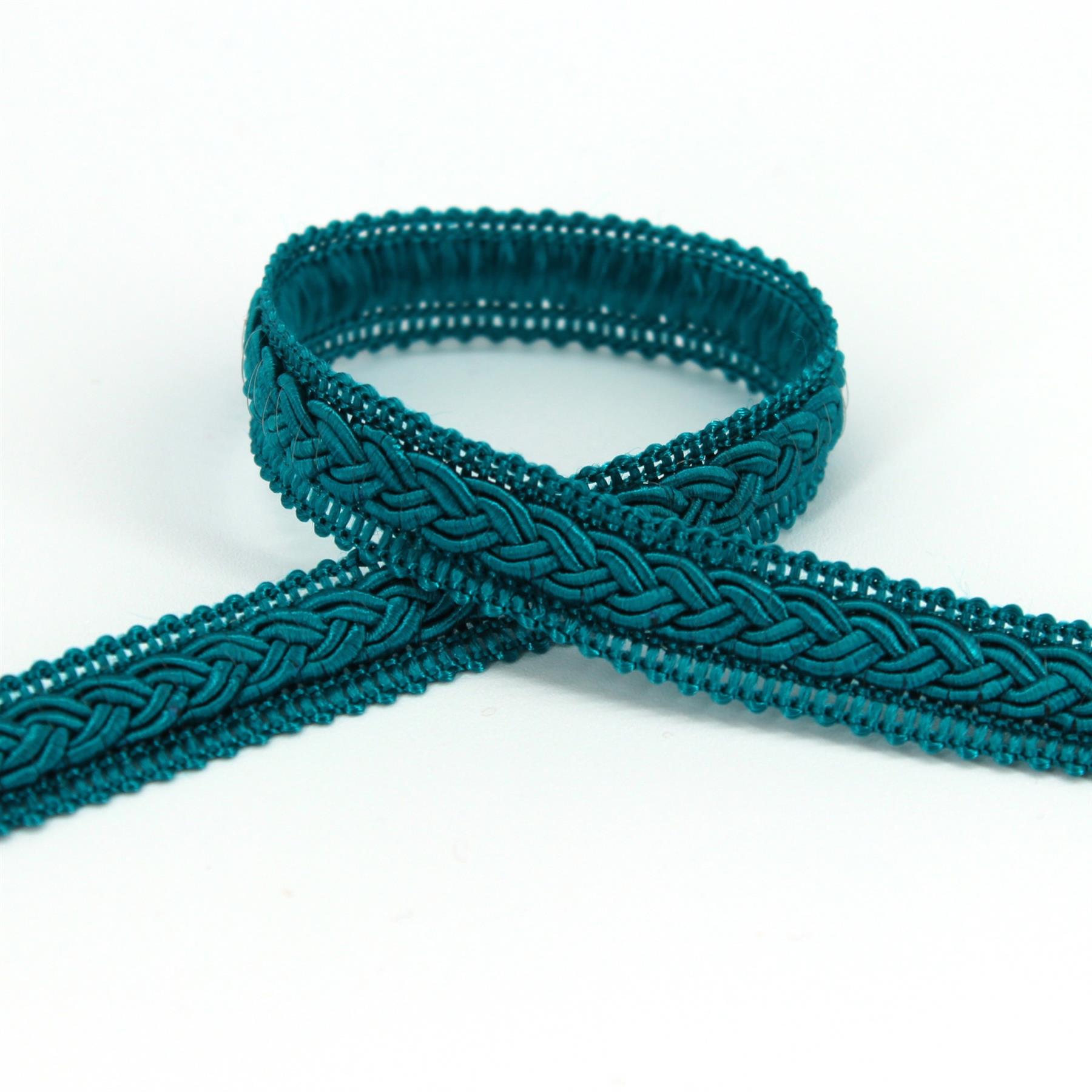 Gimp Braid With Small Plait 12mm x1m - 9844 - Available In 41 Variants - Picture 47 of 51