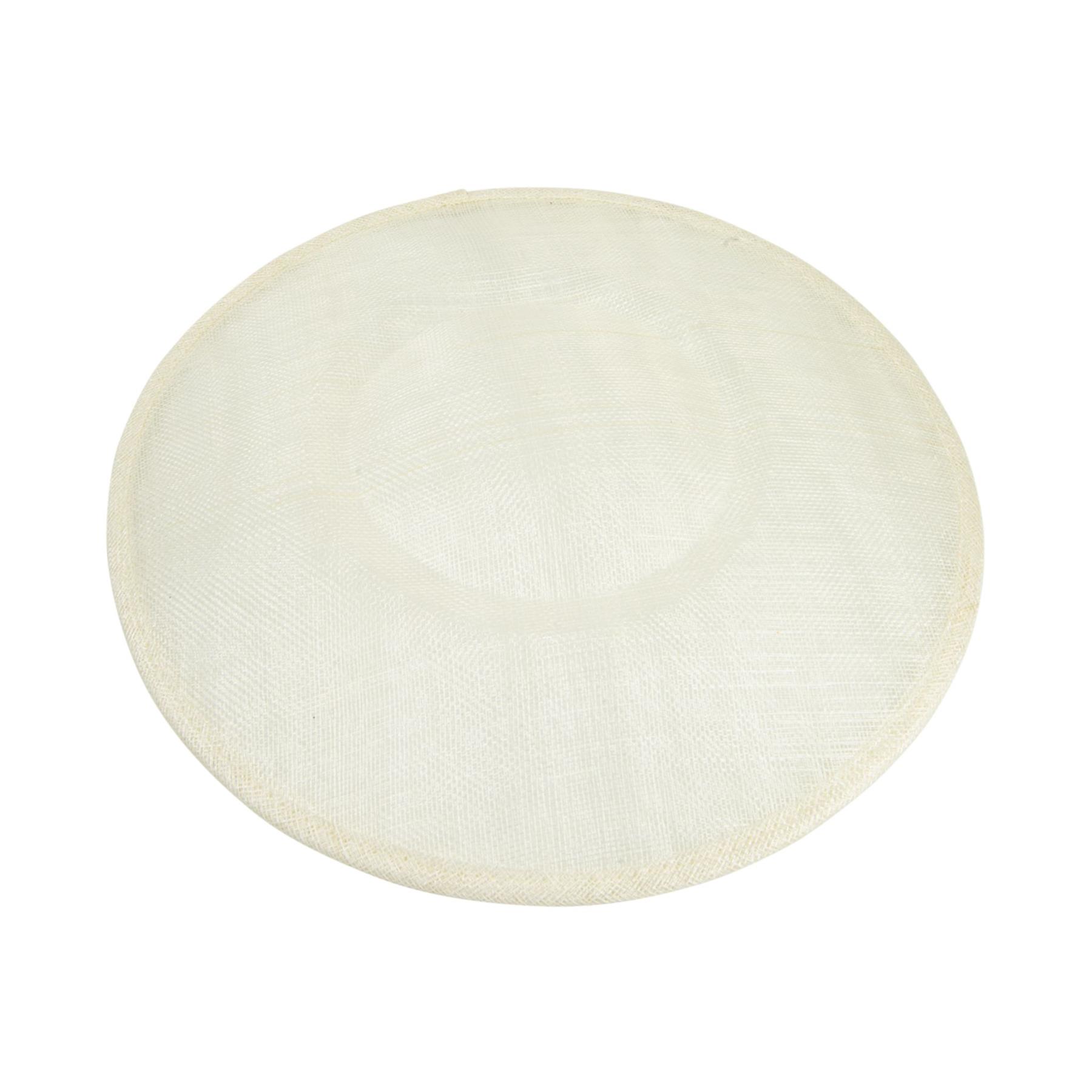 Large saucer shape sinamay material for millinery fascinators wedding hats HA061 - Picture 5 of 12