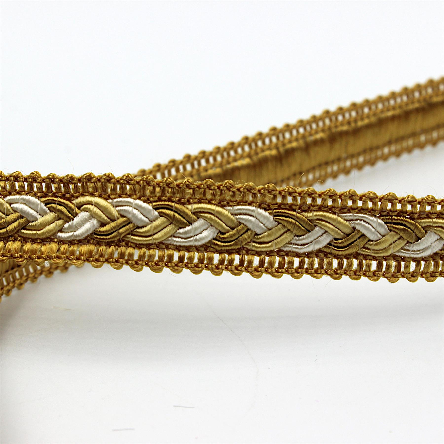 Gimp Braid With Small Plait 12mm x1m - 9844 - Available In 41 Variants - Picture 32 of 51