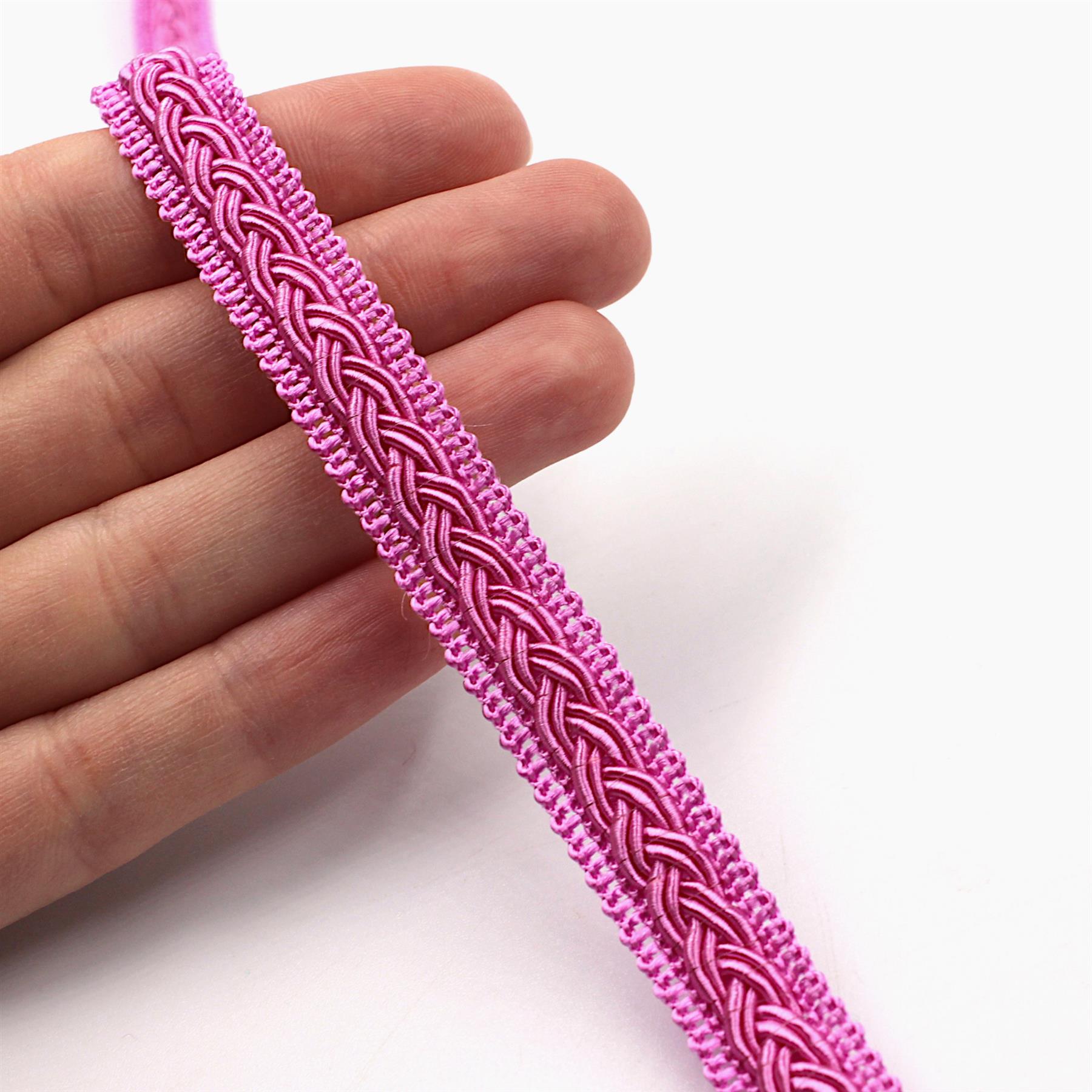 Gimp Braid With Small Plait 12mm x1m - 9844 - Available In 41 Variants - Picture 24 of 51
