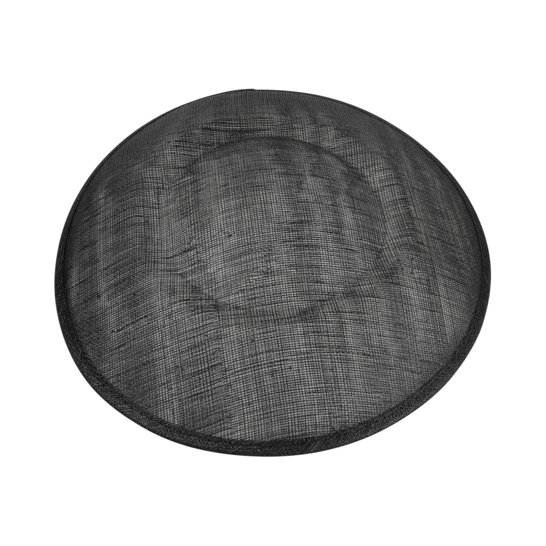 Large saucer shape sinamay material for millinery fascinators wedding hats HA061 - Picture 3 of 12