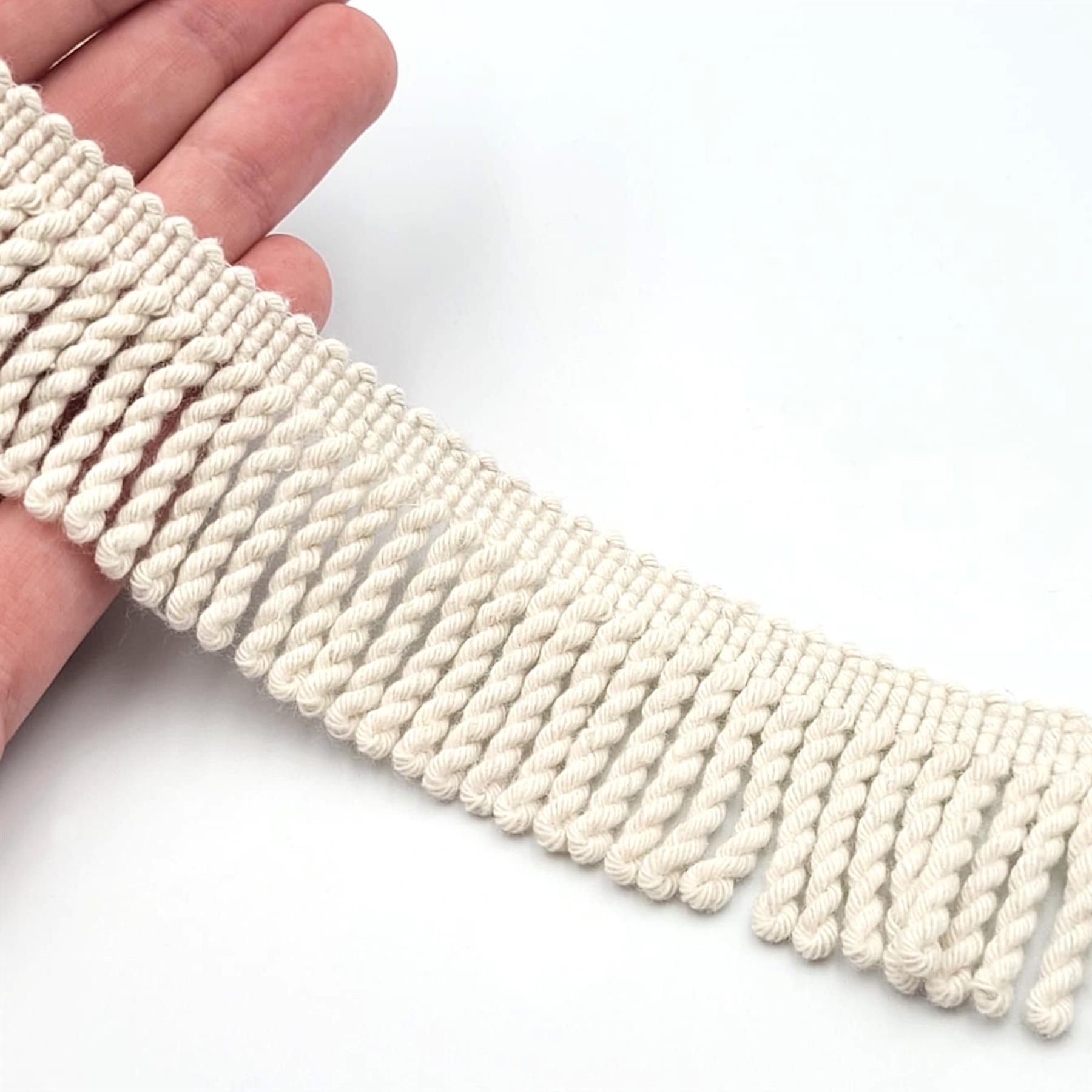Cotton Bullion Fringe x1m - 9729 - Picture 4 of 6