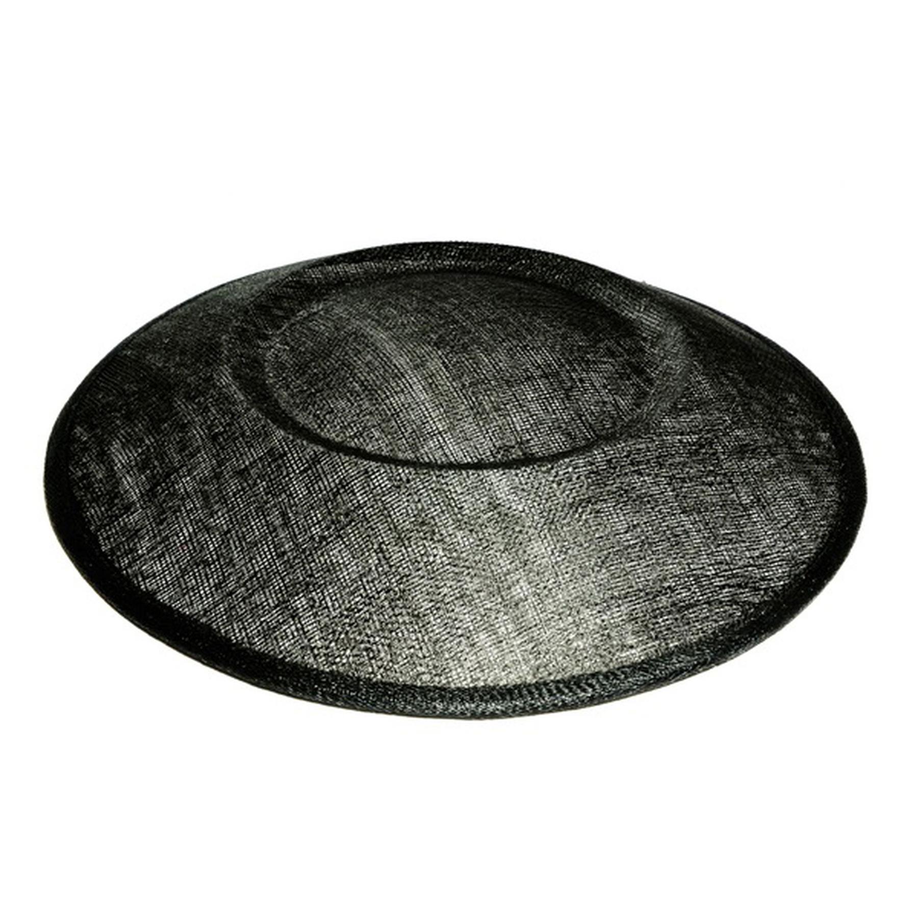 Large saucer shape sinamay material for millinery fascinators wedding hats HA061 - Picture 4 of 12