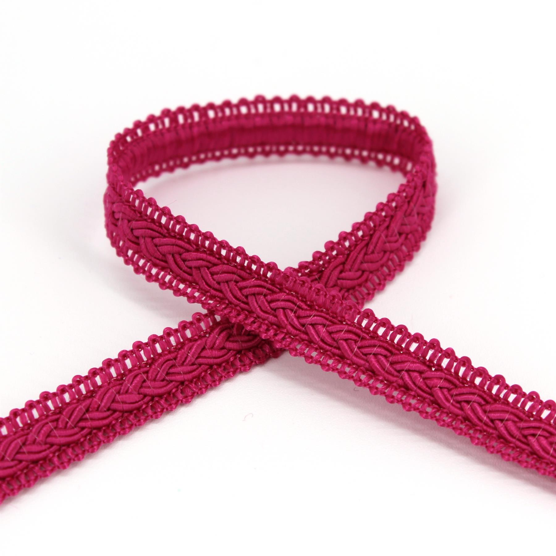 Gimp Braid With Small Plait 12mm x1m - 9844 - Available In 41 Variants - Picture 17 of 51