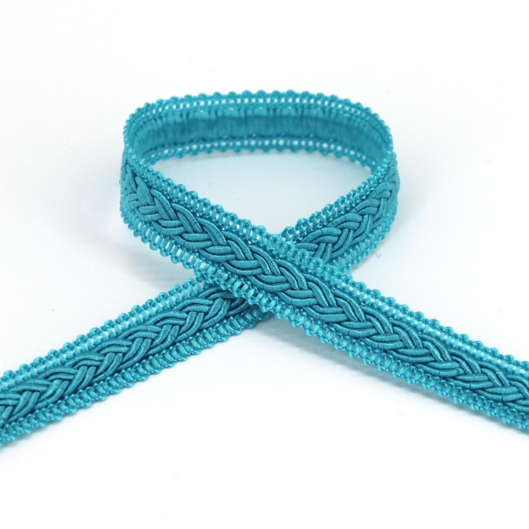 Gimp Braid With Small Plait 12mm x1m - 9844 - Available In 41 Variants - Picture 49 of 51
