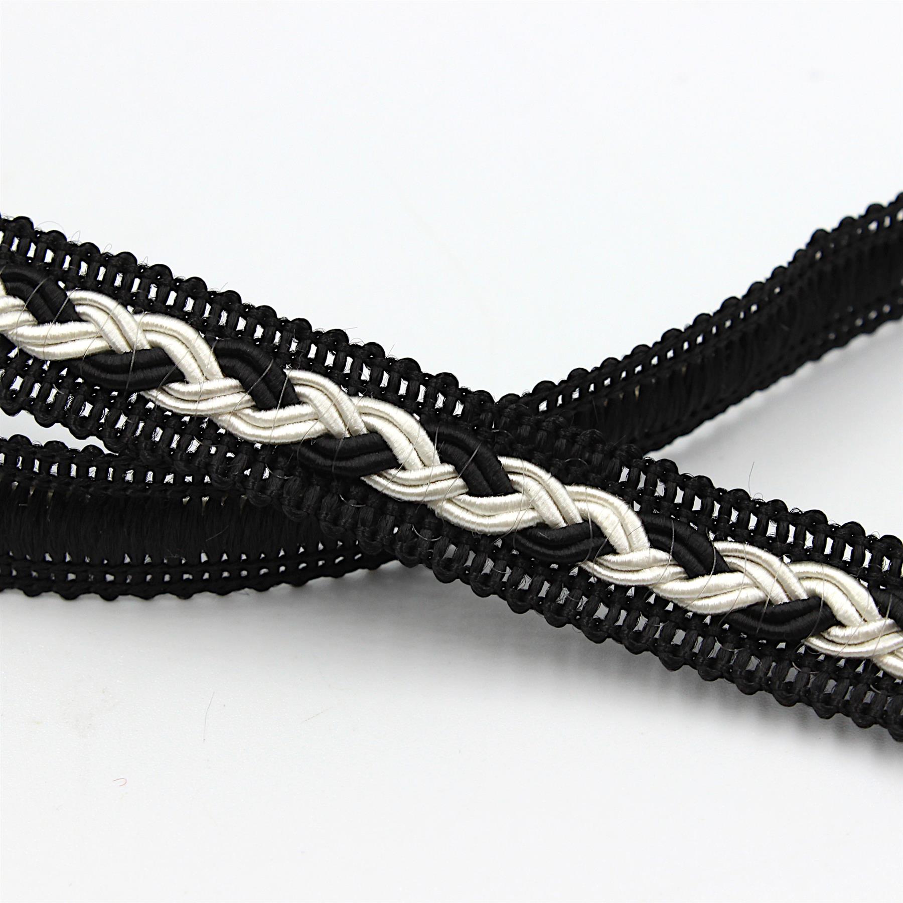 Gimp Braid With Small Plait 12mm x1m - 9844 - Available In 41 Variants - Picture 14 of 51
