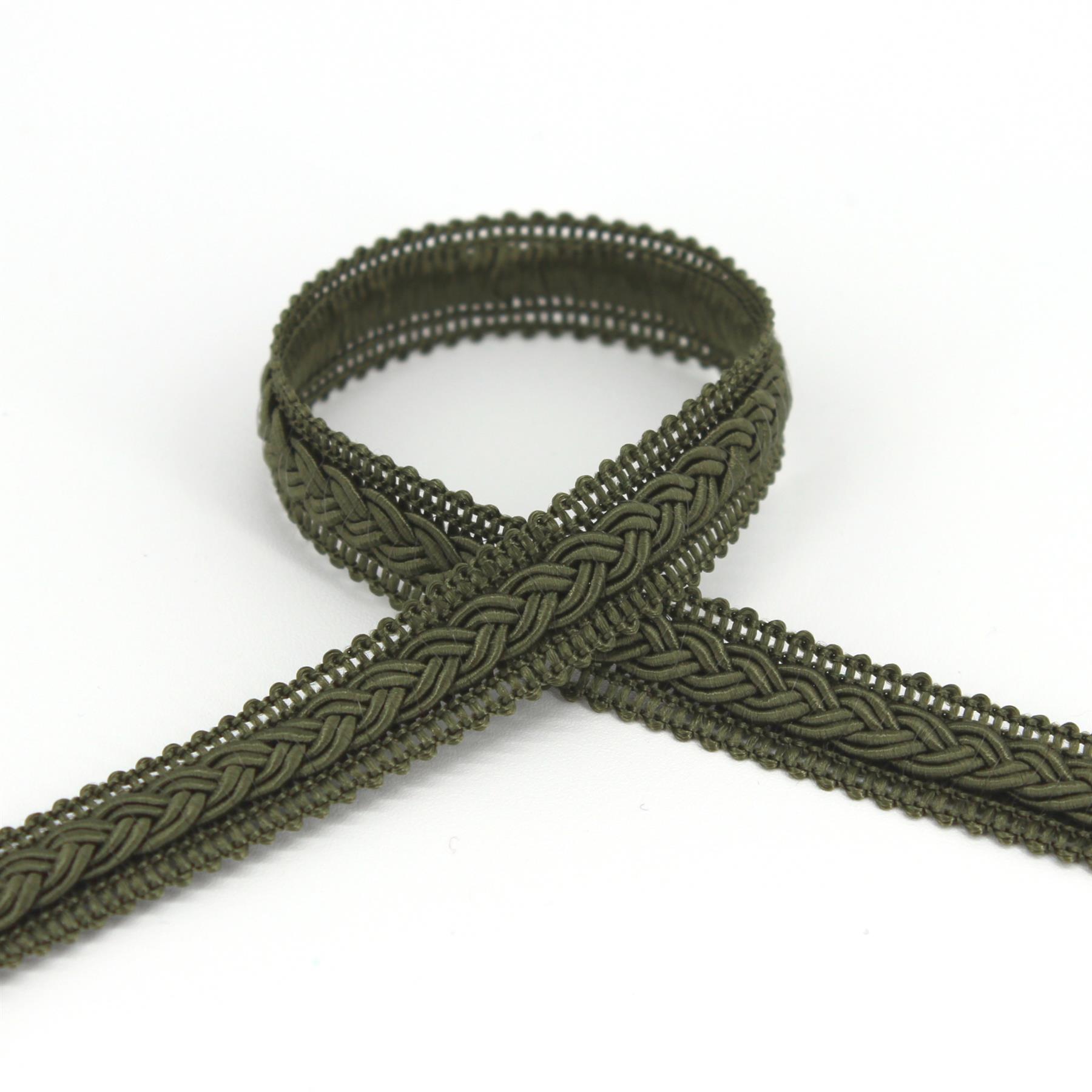 Gimp Braid With Small Plait 12mm x1m - 9844 - Available In 41 Variants - Picture 21 of 51