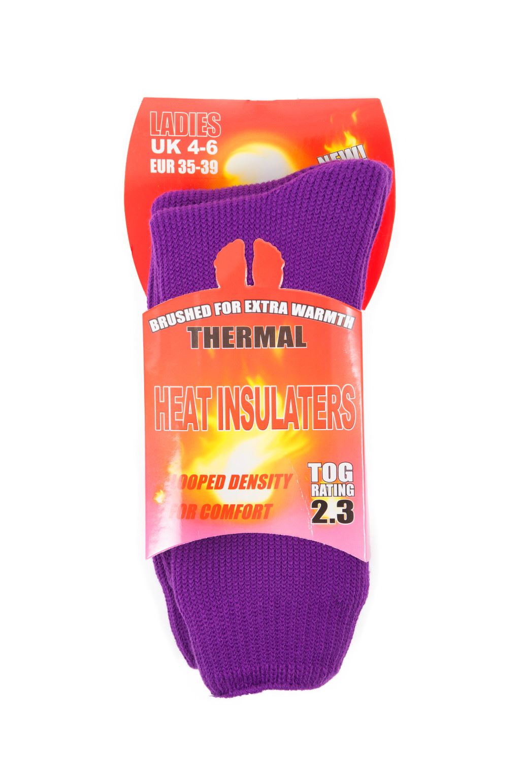 Ladies Thermal Socks Ultimate Extra Warm TOG 2.3 Looped Density Boot Hike Socks