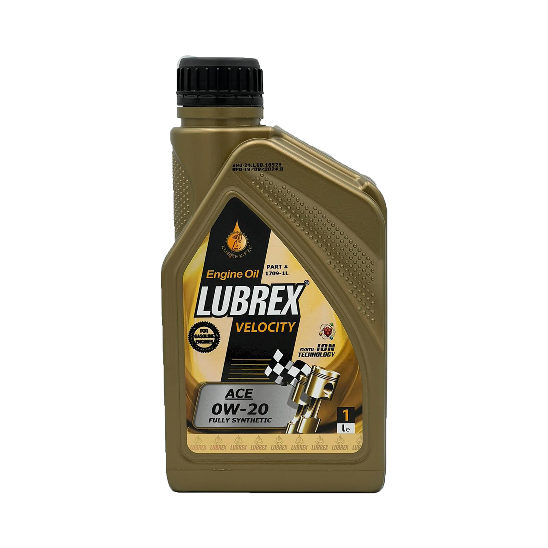 Lubrex 0W-20 Fully Synthetic Engine Oil ILSAC GF-6A Dexos1 Gen2 - 1L