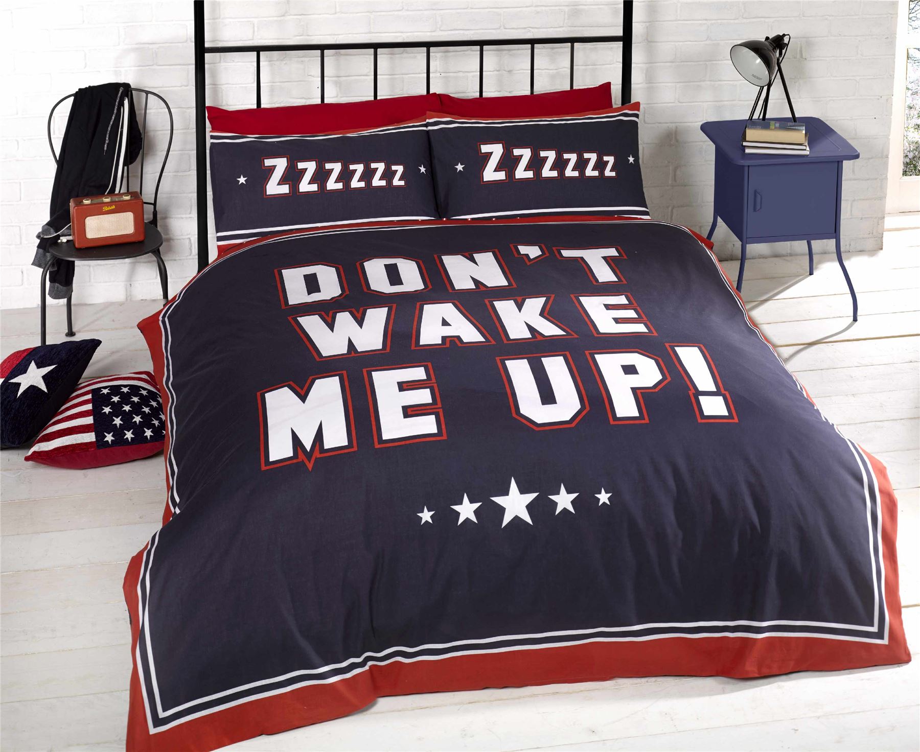 Don't Wake Me Up Duvet Set - Picture 9 of 12