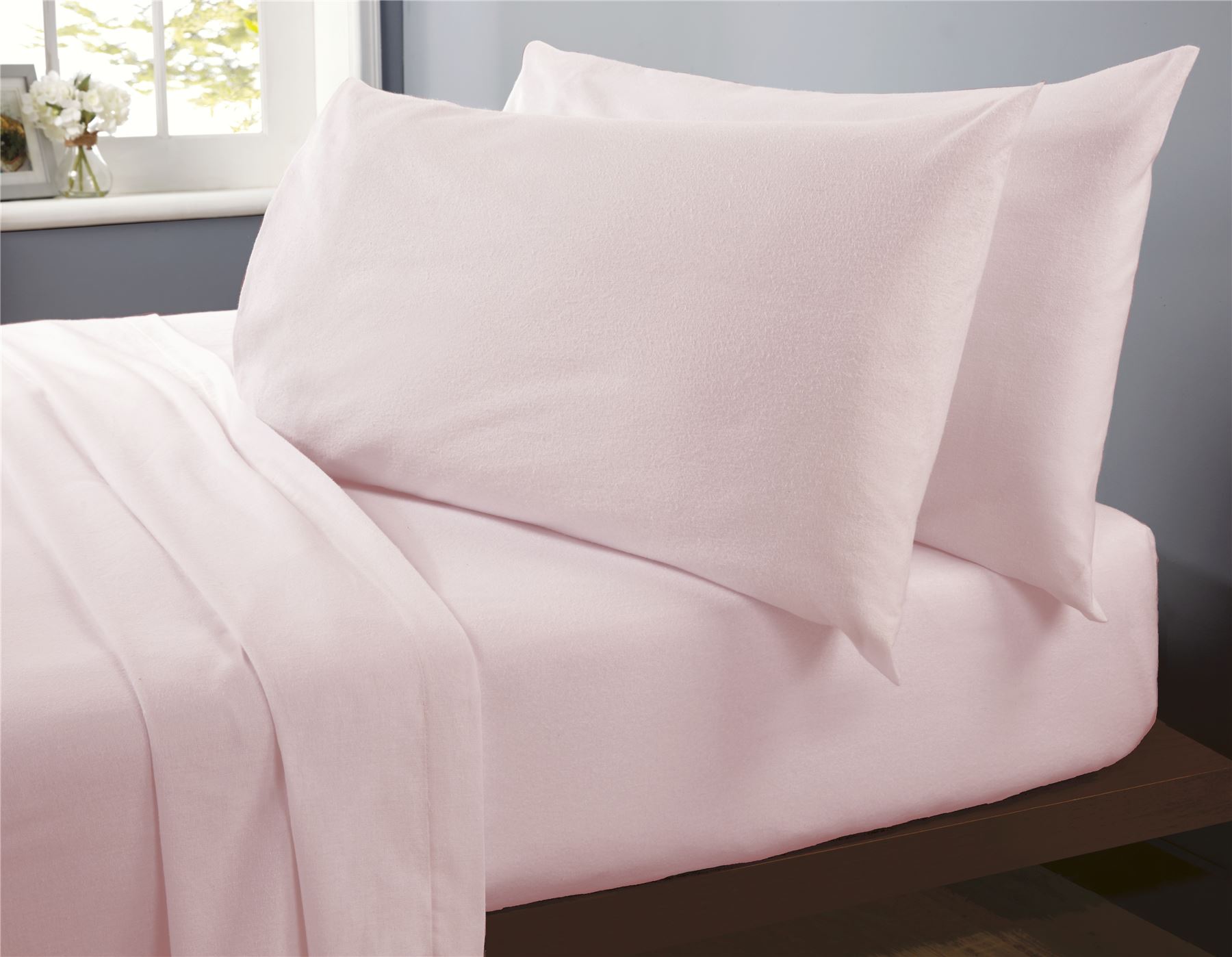 Flannelette Flat Sheet - Picture 6 of 7