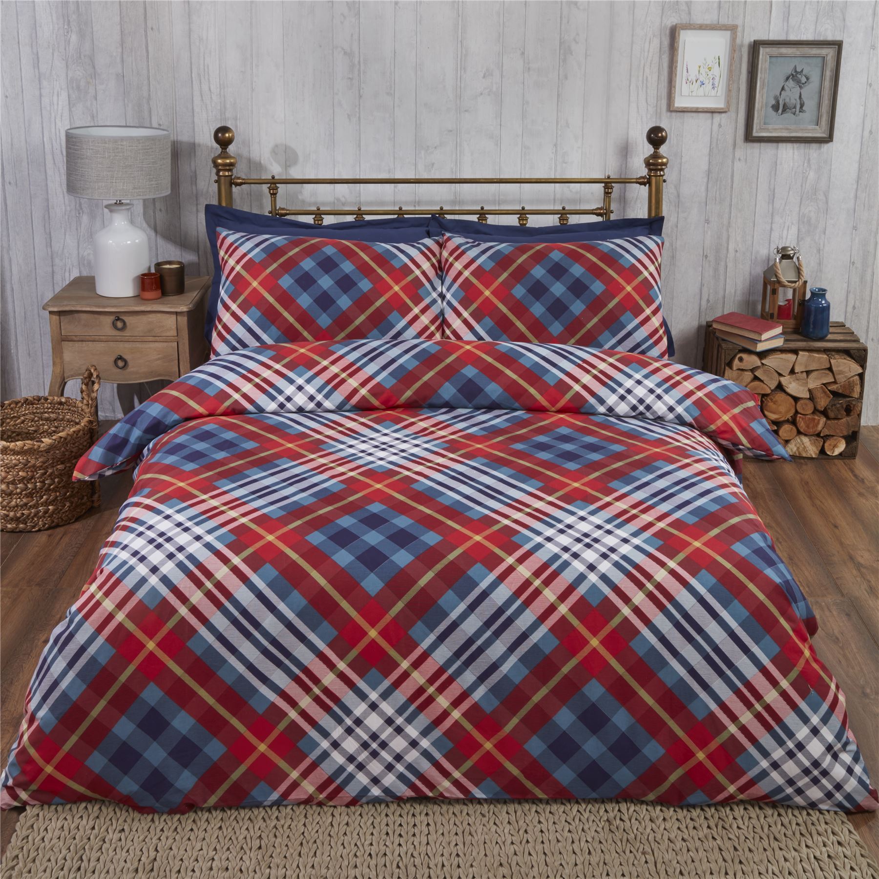 Tartan BC Duvet Set - Picture 5 of 5