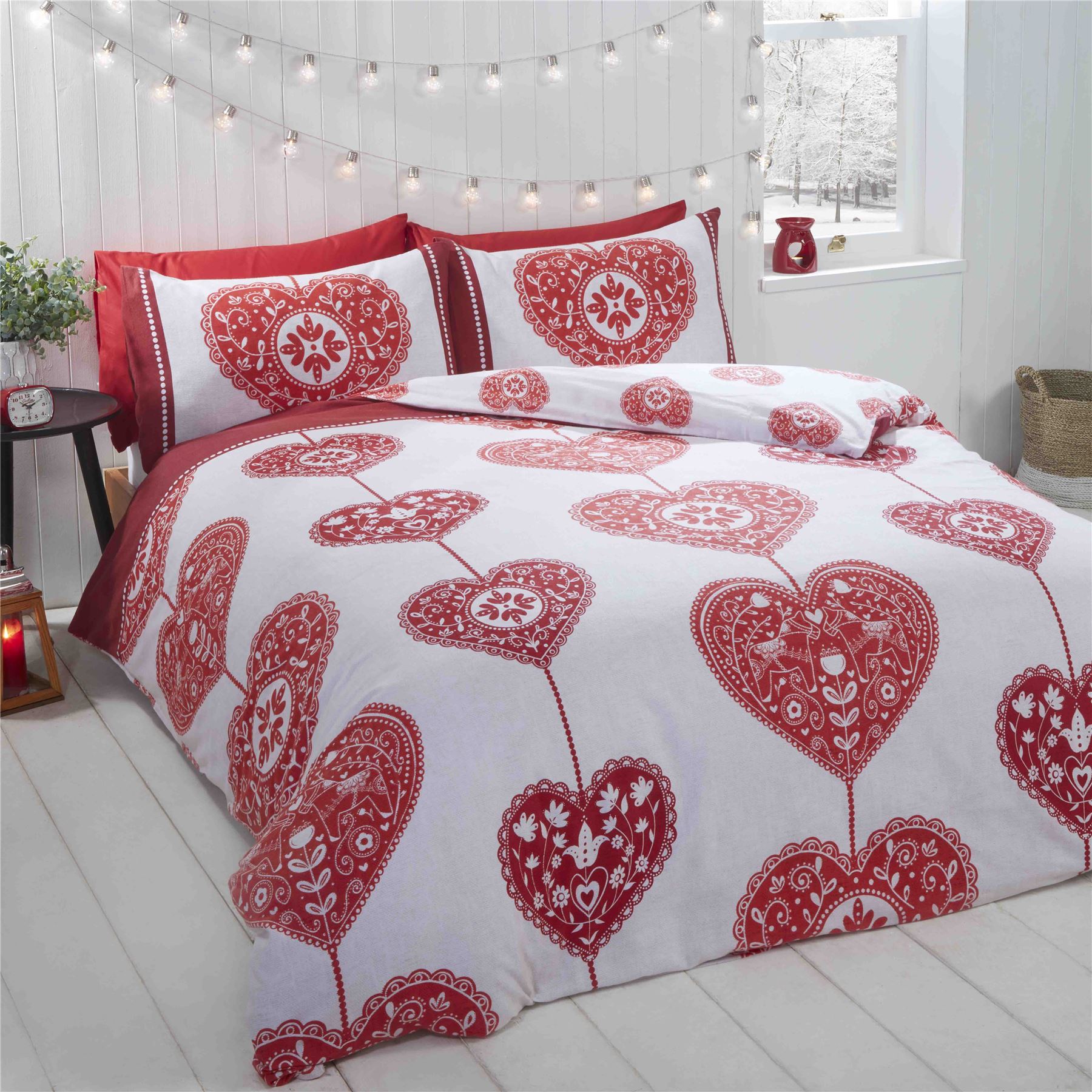 Scandi Heart BC Duvet Set - Picture 8 of 9