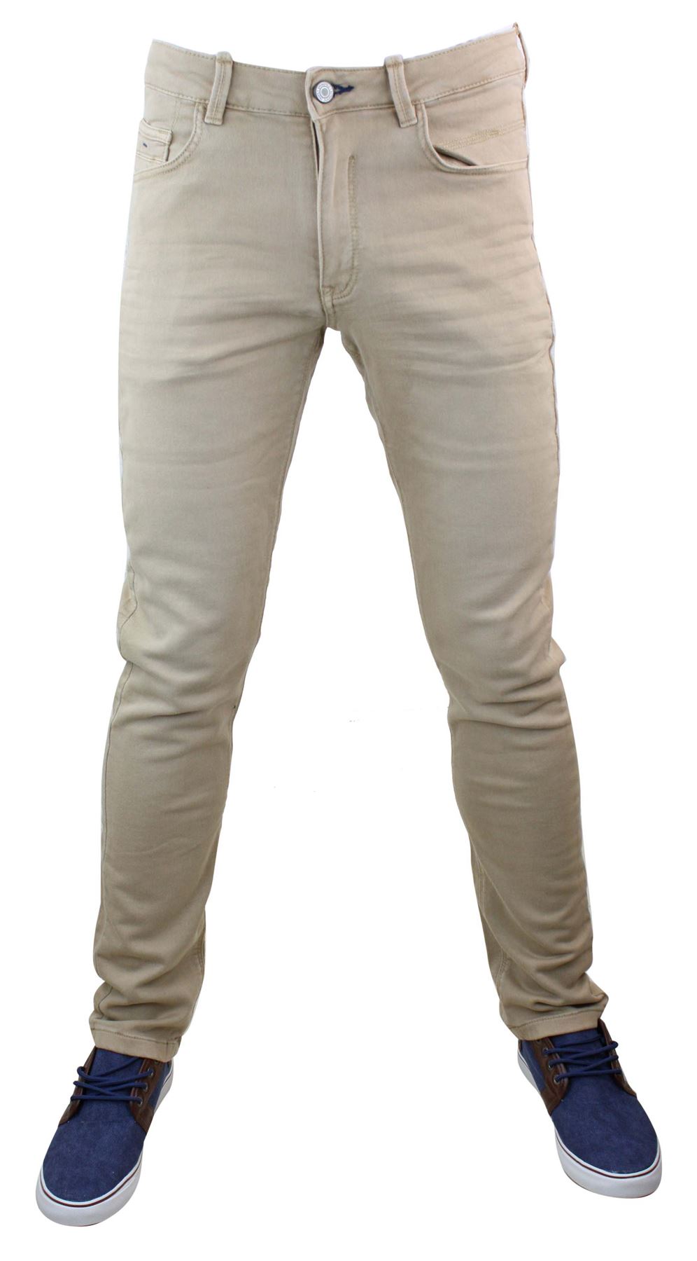 Mens Denim Skinny Stretch Slim Fit Jeans All Waist Sizes 100 Cotton