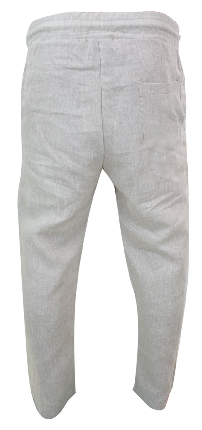 mens wide linen trousers