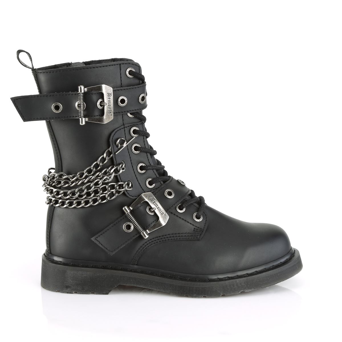 DEMONIA HERRENSTIEFEL BOLT 250 PUNK ROCK EMO DESIGN BIKER STILL BOOTS