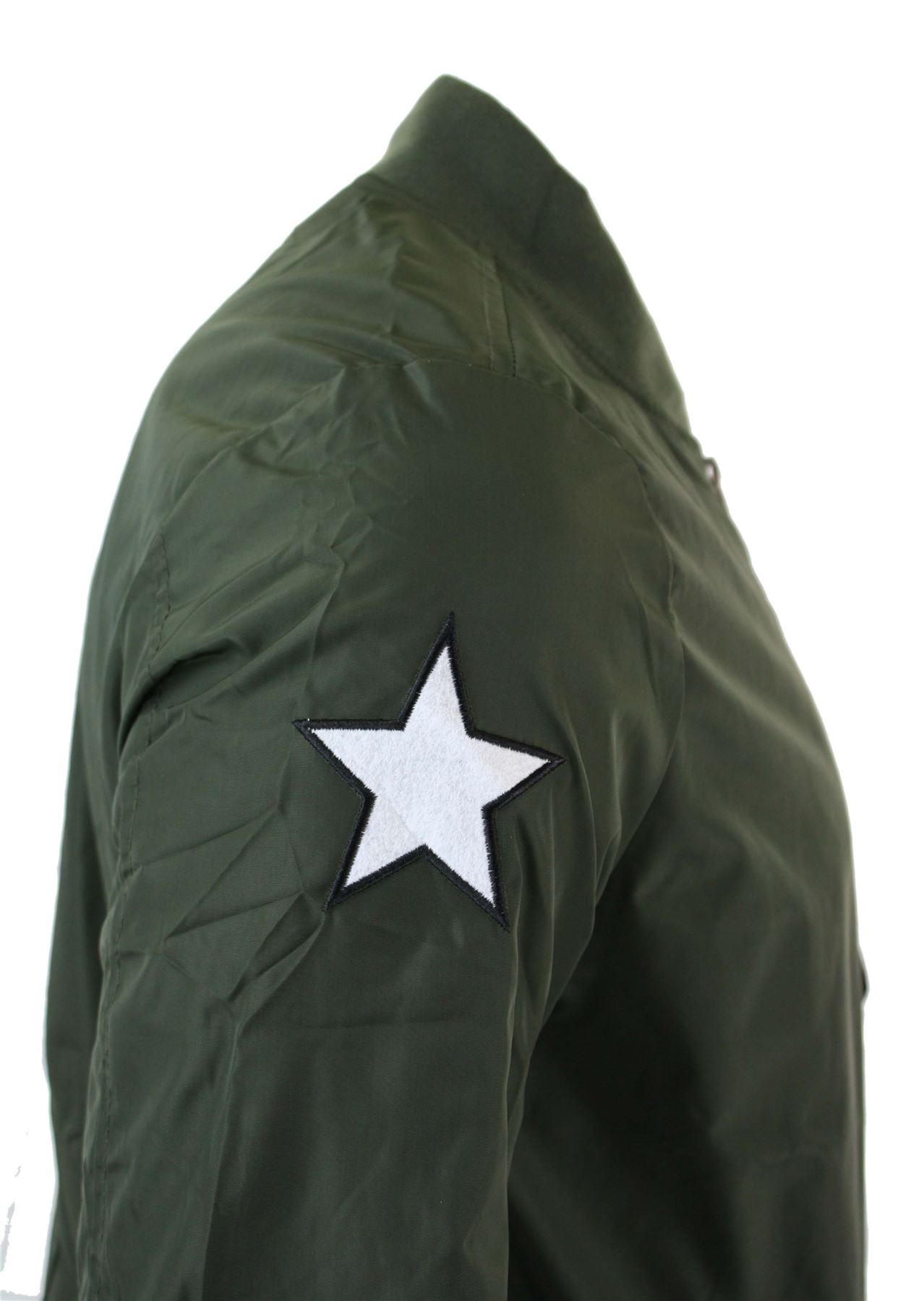 Mens Ma1 Military Bomber Zip Flight Army Jacket Coat Harrington Varsity Babeball | Ebay