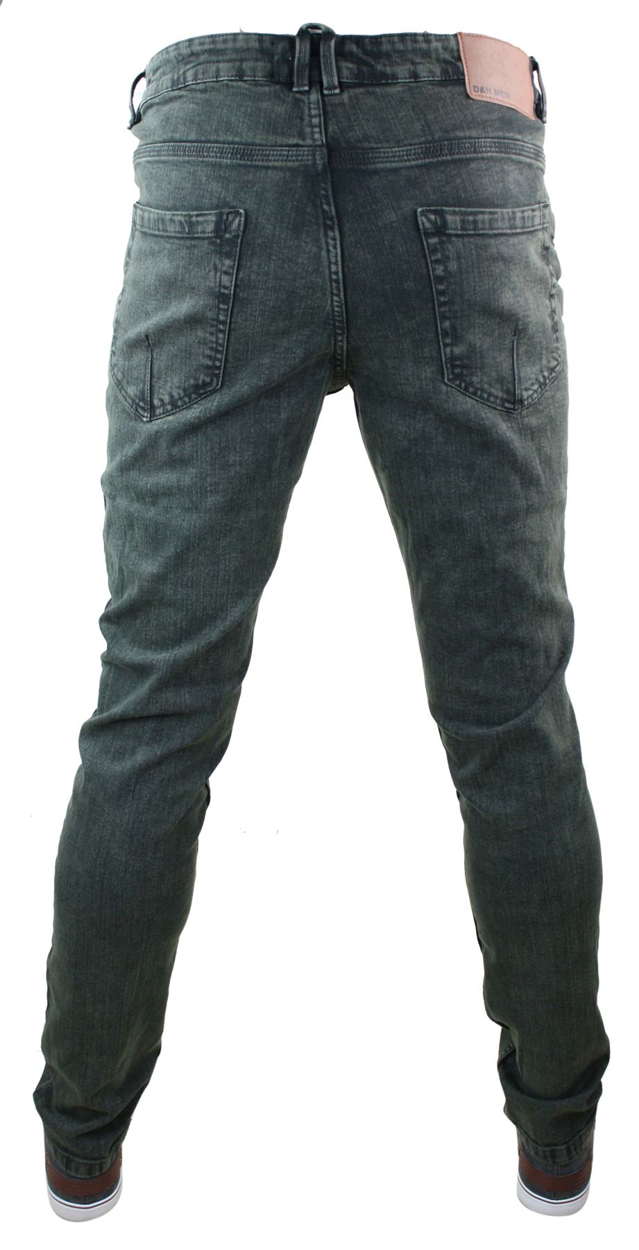 Mens Denim Skinny Stretch Slim Fit Jeans All Waist Sizes 100 Cotton