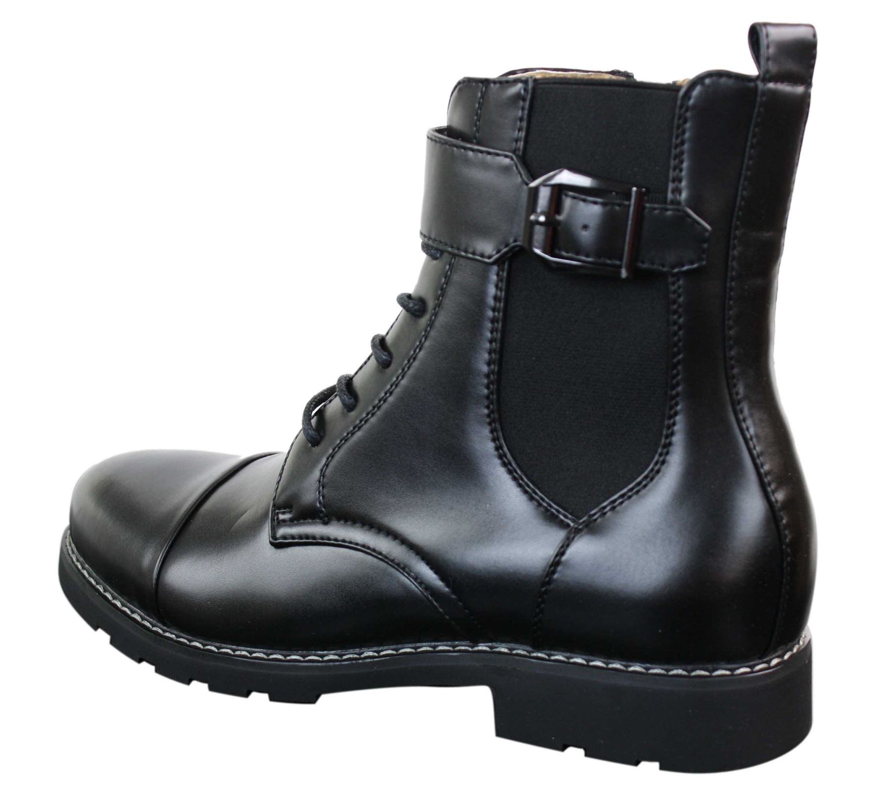 Herrenstiefel Militär Militär Militär Armeed Design Stiefel Neu remonte blau Damen für 9635104 Riemchensandalen