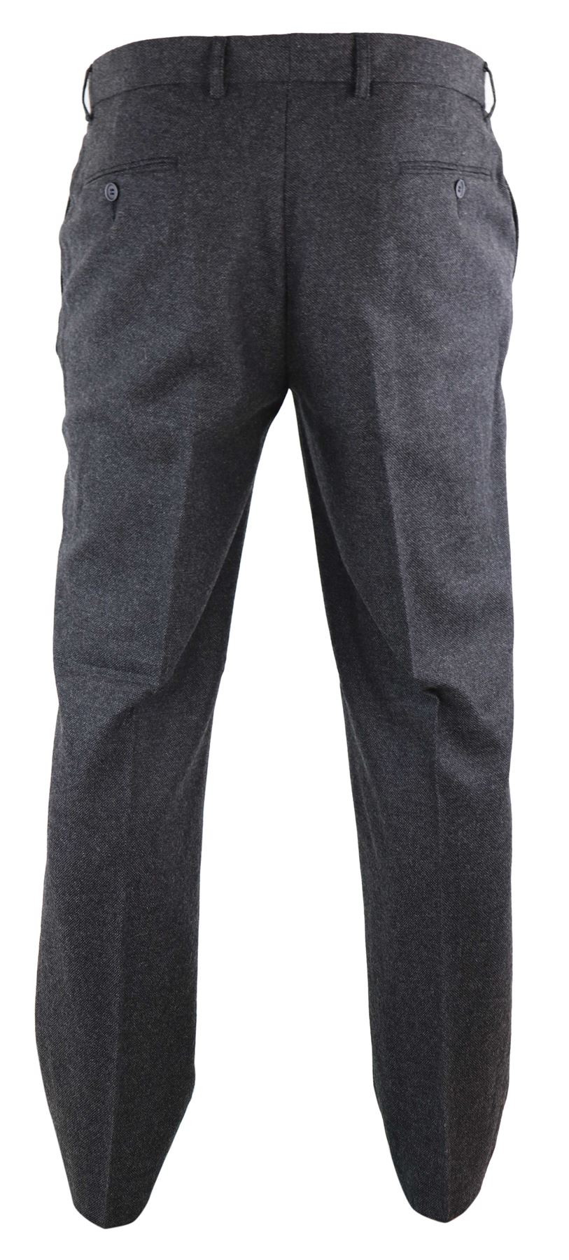 Pantalon homme laine coton velours côtelé tweed classique ...