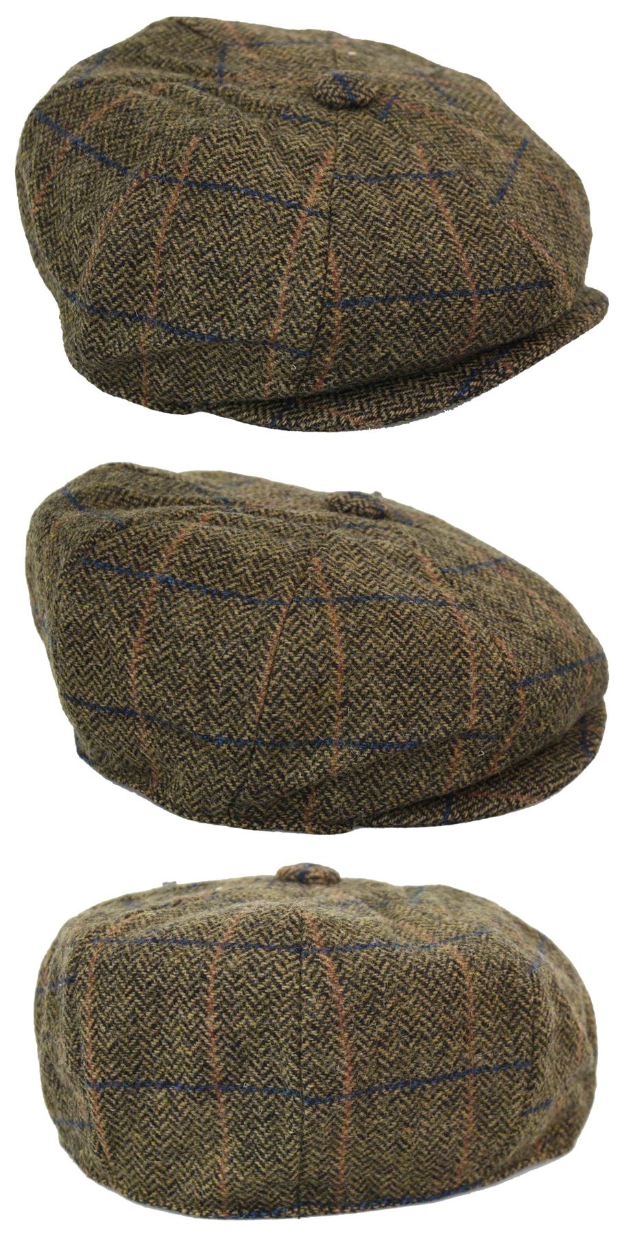 Mens tweed baker boy hat Clearance