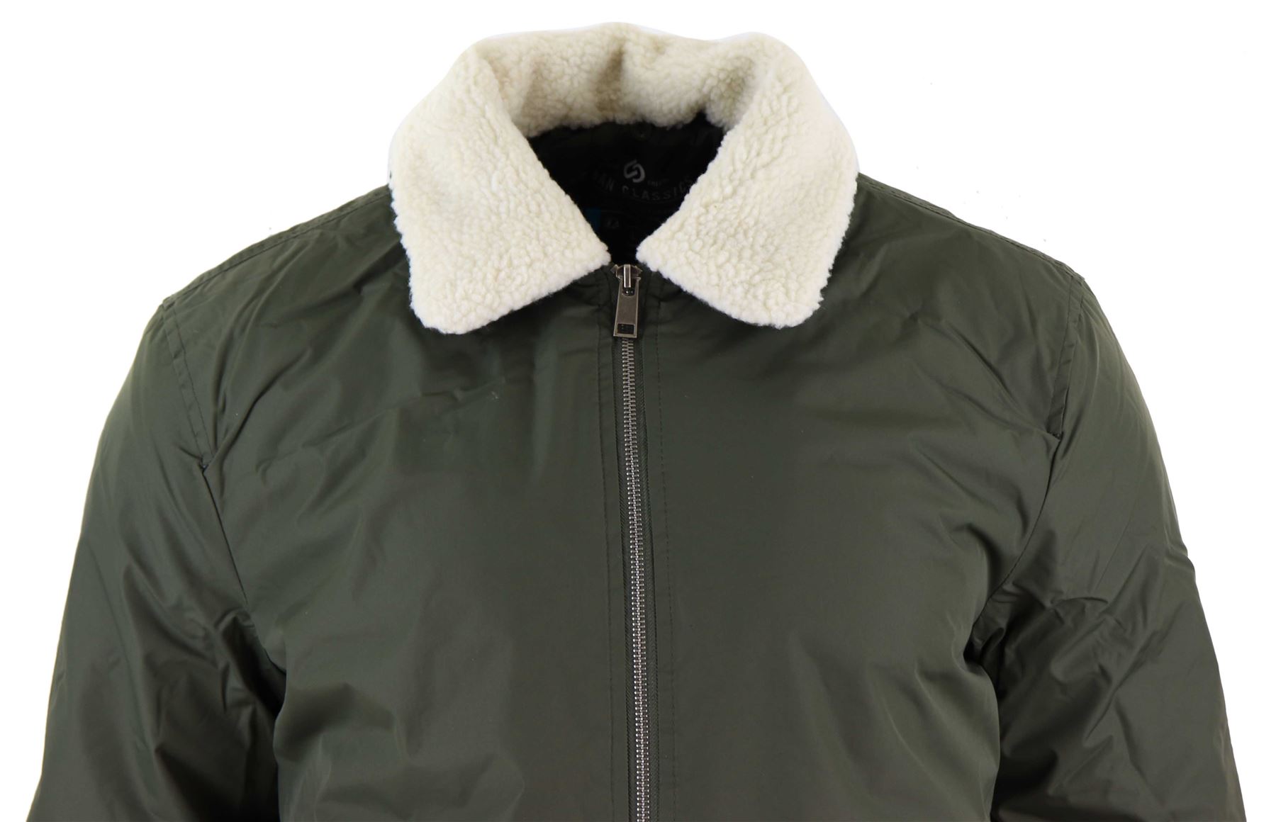 Men Pilot Jacket Fur Collar Bomber Original War Aviator Flying Air Force Top Gun