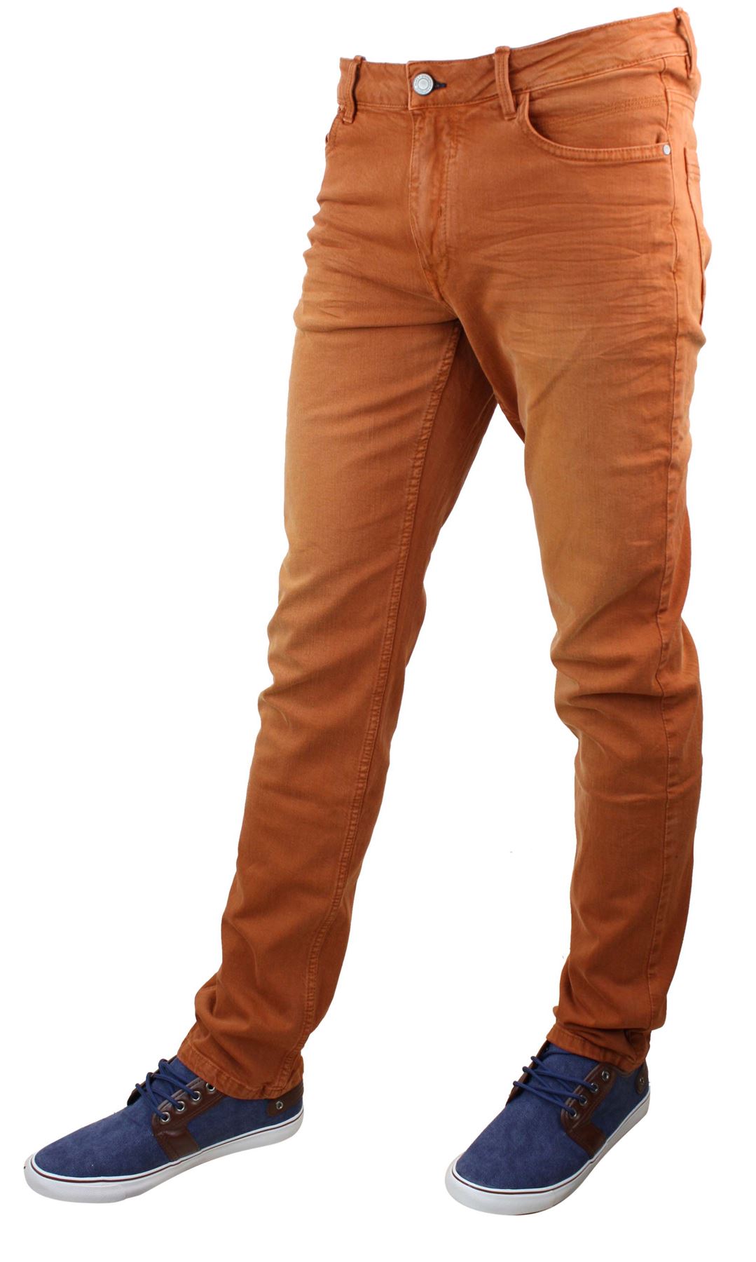 Mens Denim Skinny Stretch Slim Fit Jeans All Waist Sizes 100 Cotton