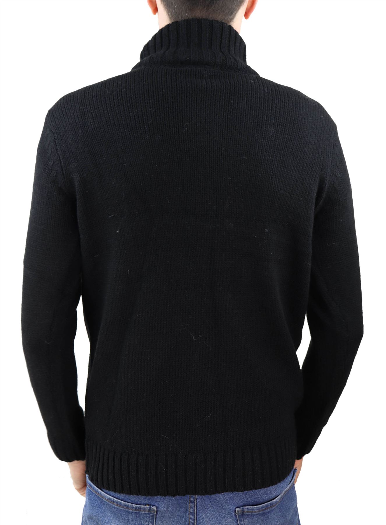 Mens Casual Jumper Top Lounge Wear Comfort Spring Sweater Crew V Round