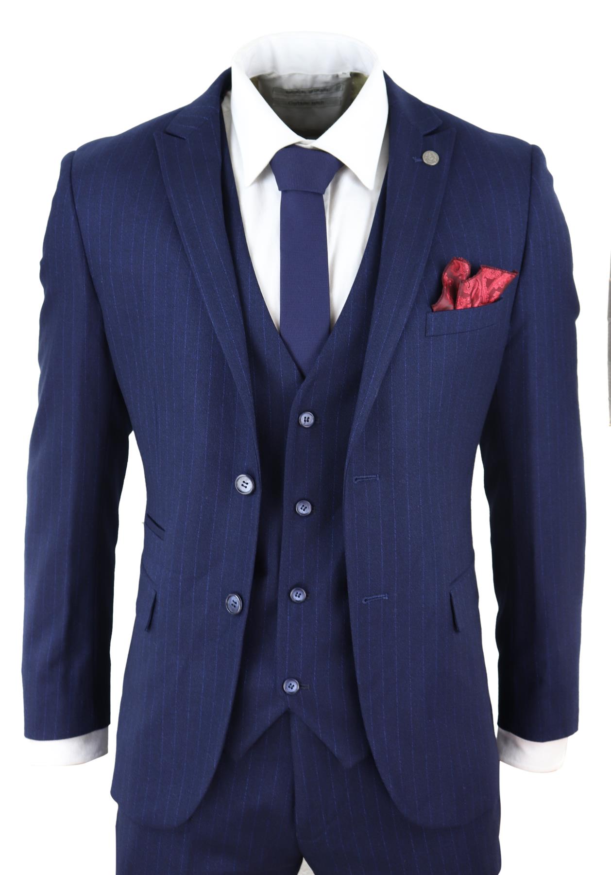 Mens 3 Piece Double Breasted Check Suit Tailored Fit vrogue.co