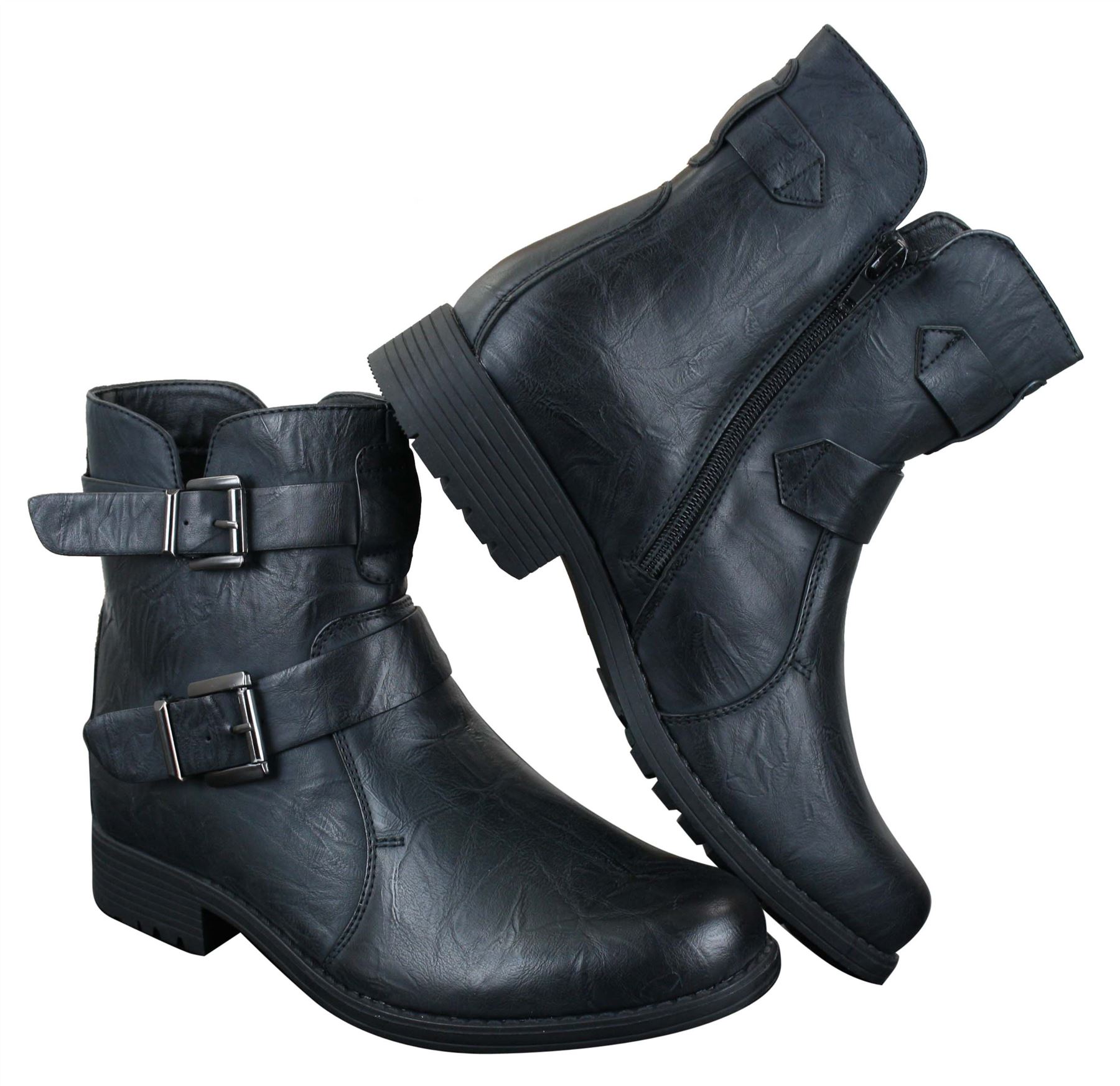 emo ankle boots
