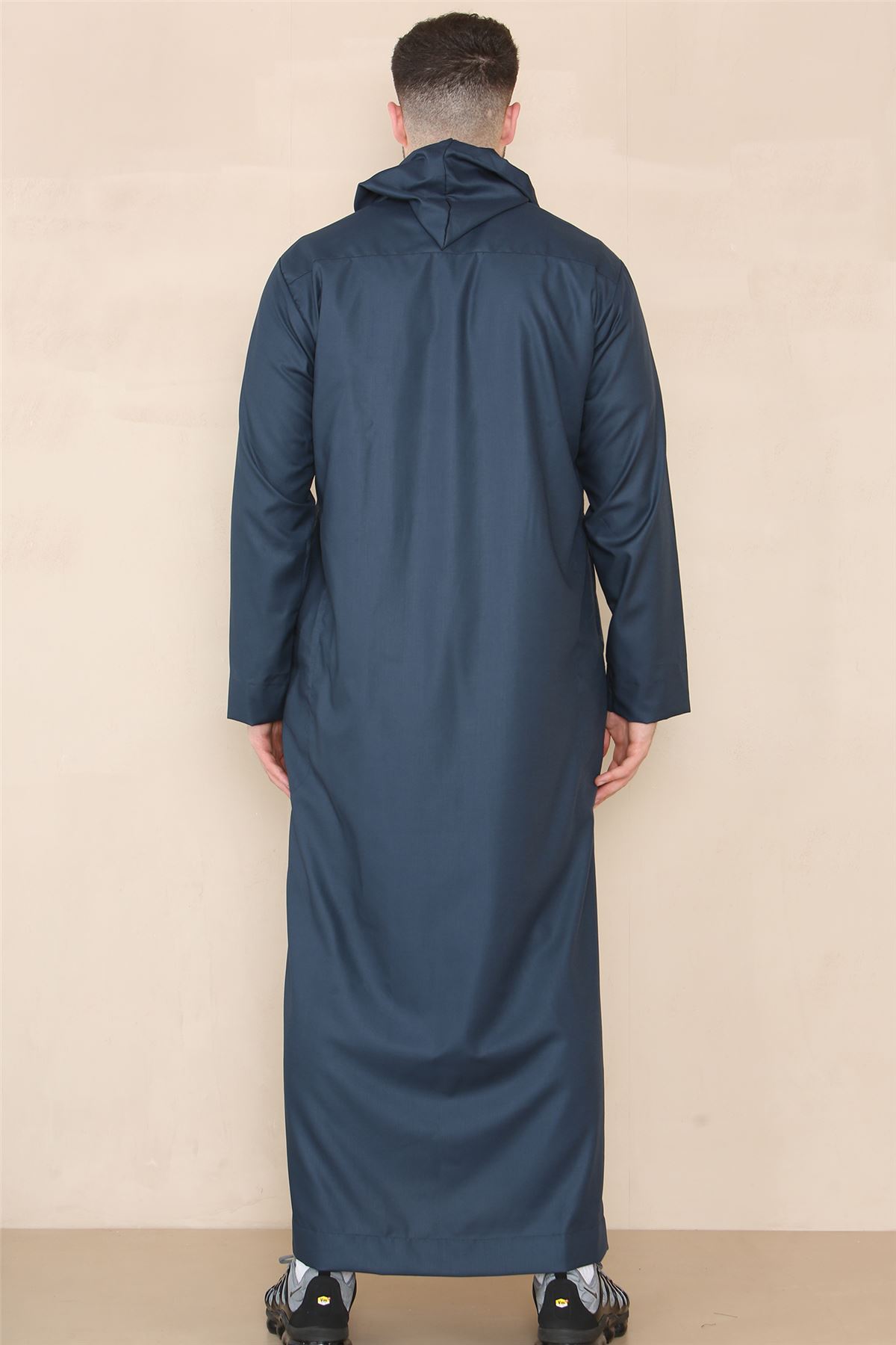 Men's Muslim Slim or Regular Fit Hooded Thobe TruClothing - Picture 20 of 26