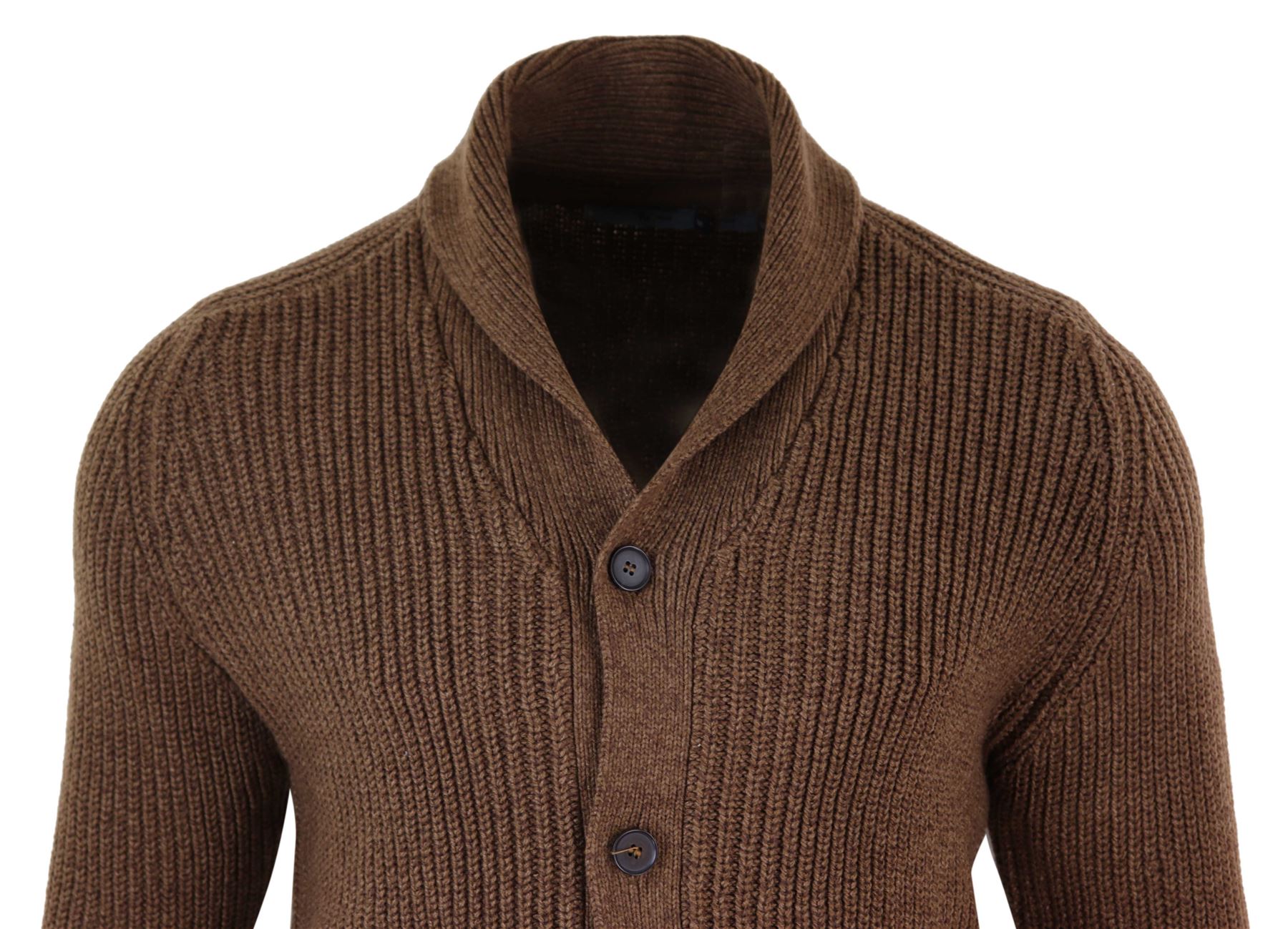  Cardigan  homme  pull  boutonn  col ch le tricot pais effet 