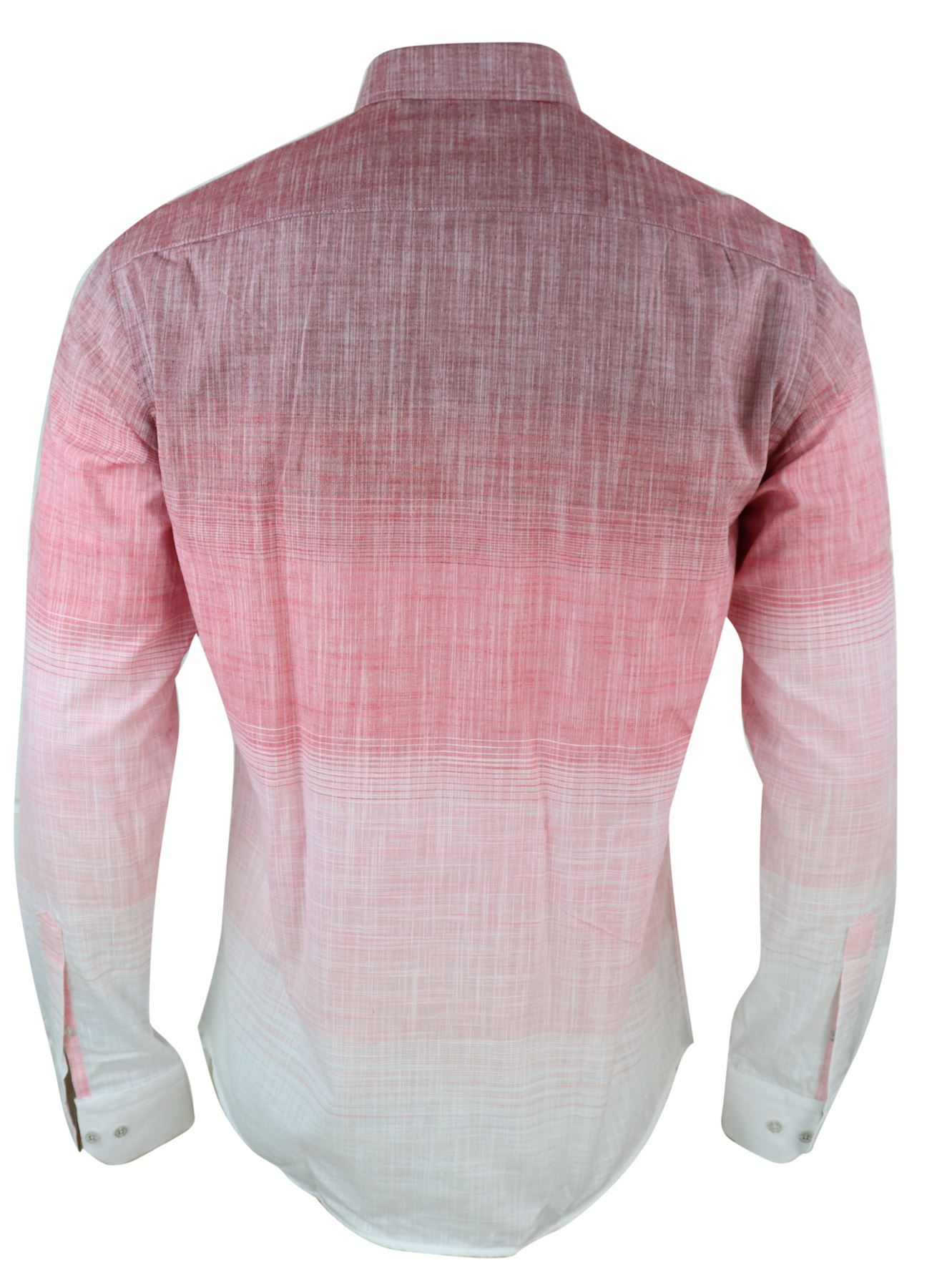 Mens Linen Shirt Cotton Button Collar Summer Smart Casual Formal Roll Up Sleeves | eBay