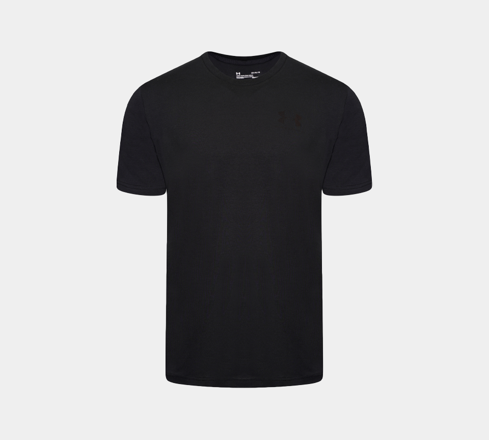 Logo Plain Under Armour Shirts Under Armour Sports T-shirt Black