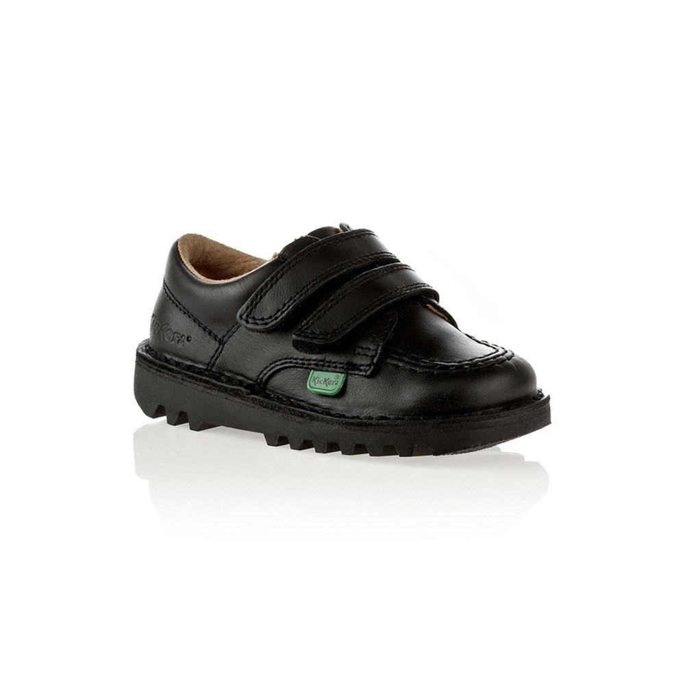 Last few Left Kids UK 2.5 Kickers Kick Lo Double Strap Infant UK 10
