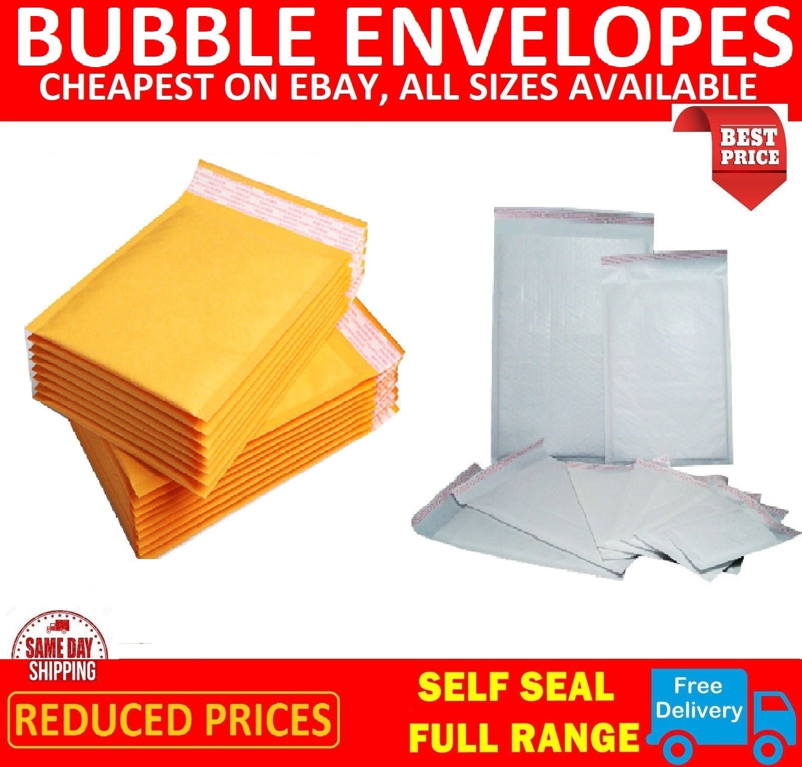 100 JIFFY JL2 PADDED BAGS ENVELOPES *BUY 2 GET 1 FREE*