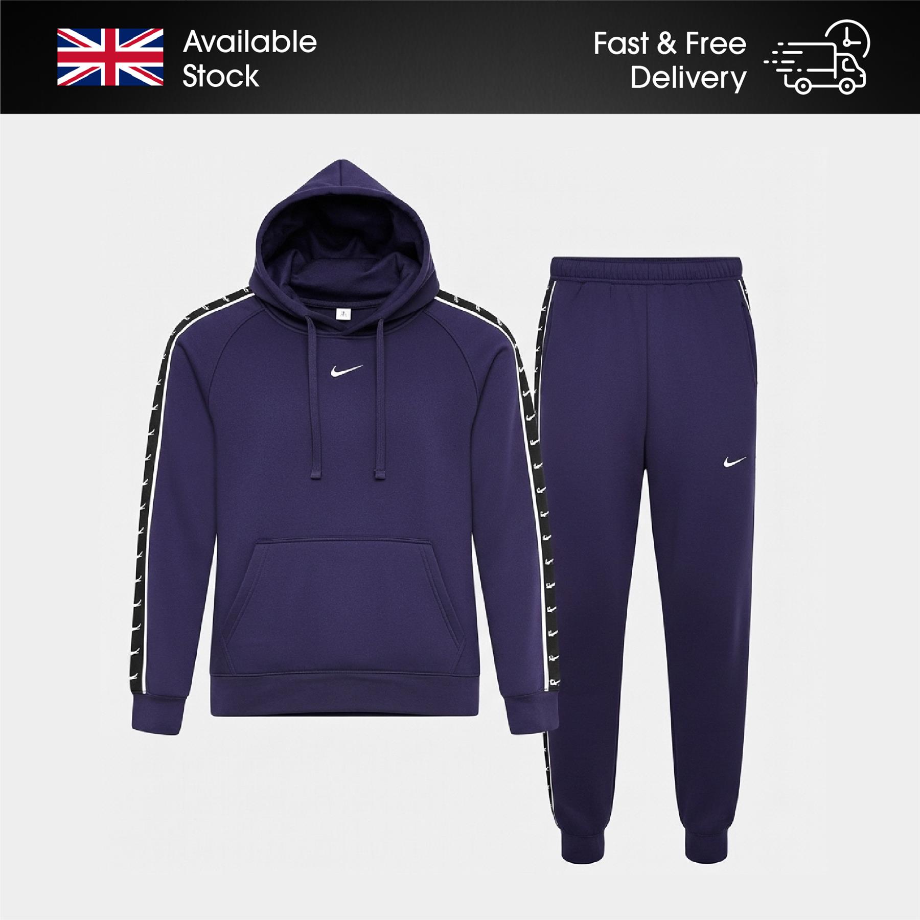 jd sports nike tape hoodie