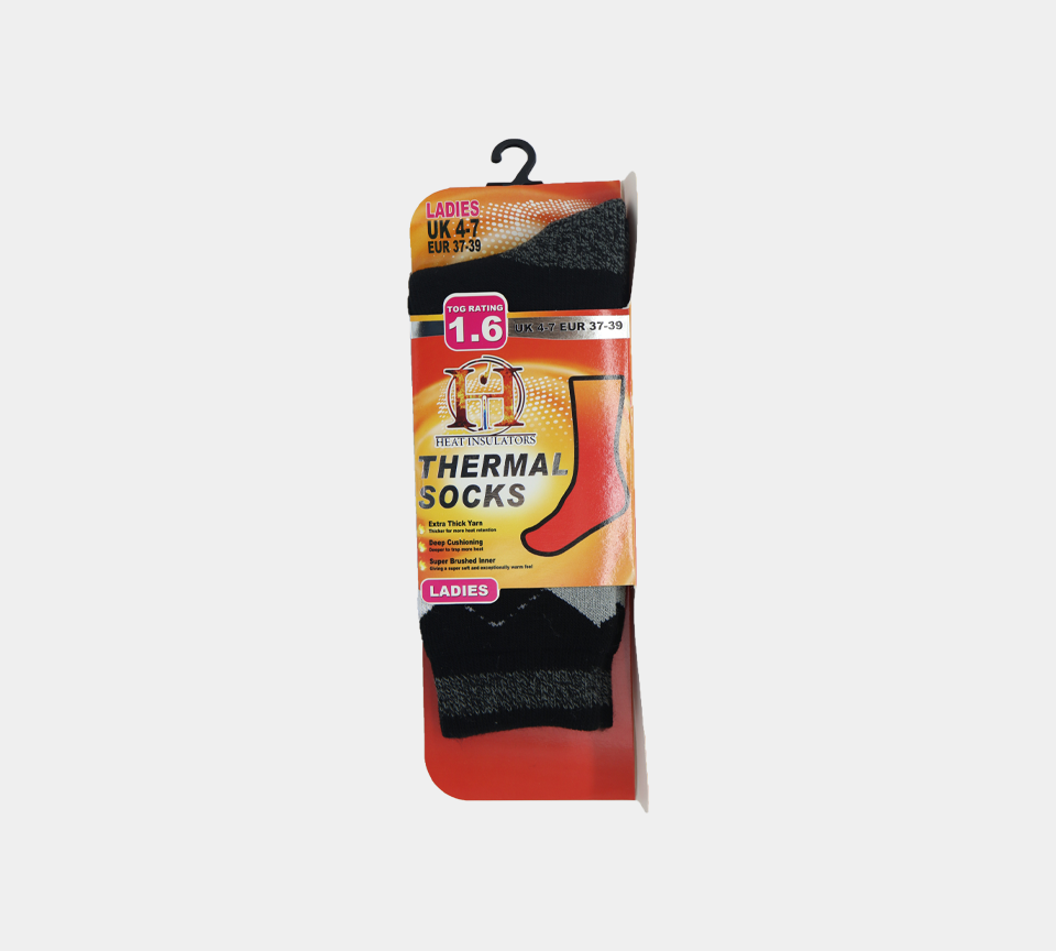 Womens Thermal Cosy Socks L10788 1 Pair eBay