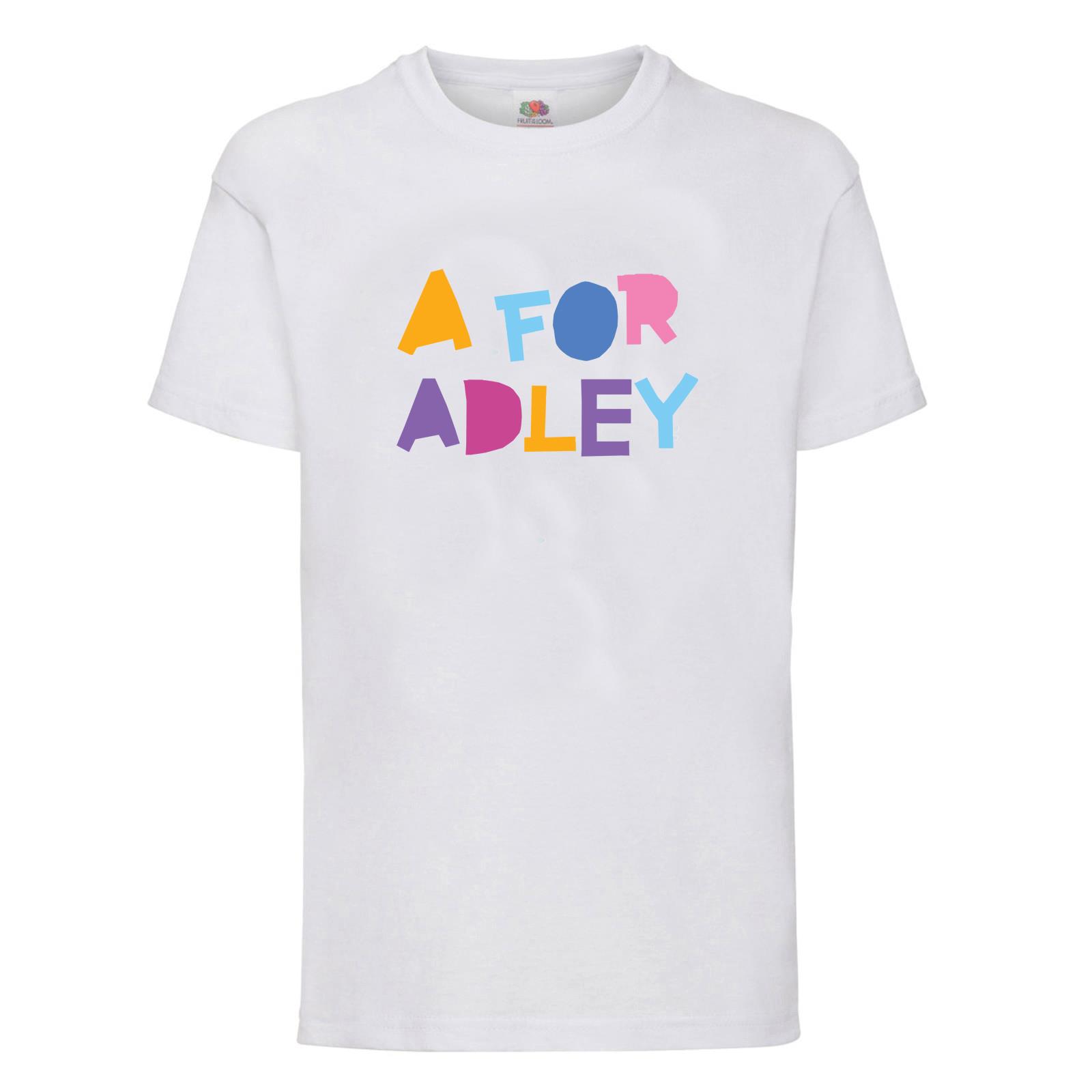 Kids Boys Girls A For Adley Gaming TShirt Childrens Youtuber Games