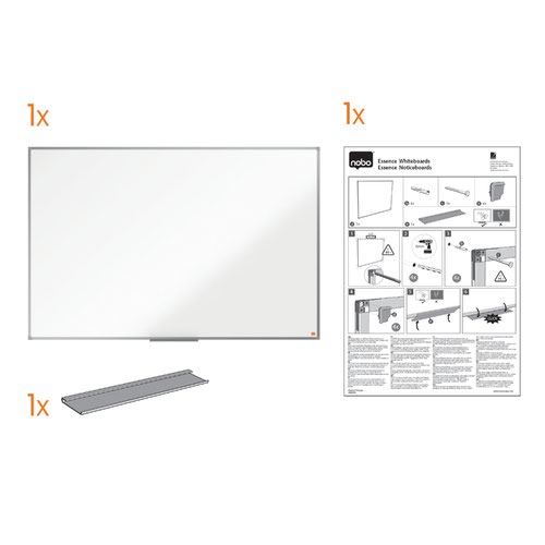 Nobo Essence Magnetic Whiteboard Enamel Office Organisation Wall Hanging - Picture 21 of 22