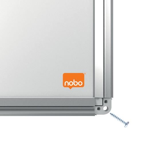 Nobo Magnetic Whiteboard Premium Plus Steel Office Organisation Wall Hanging - Picture 33 of 34