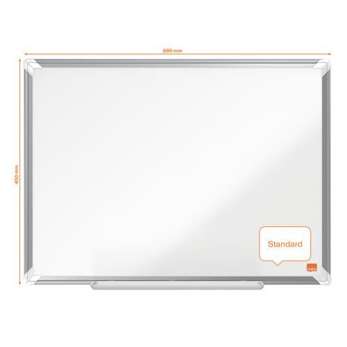 Nobo Magnetic Whiteboard Premium Plus Steel Office Organisation Wall Hanging - Picture 9 of 34