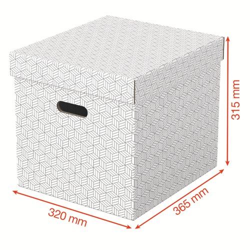 Esselte Storage Gift Box Removable Lid Office Document Organisation 3pcs - Picture 20 of 26