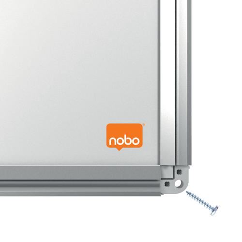 Nobo Magnetic Whiteboard Premium Plus Steel Office Organisation Wall Hanging - Picture 13 of 34