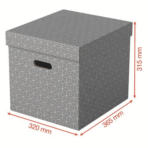 Esselte Storage Gift Box Removable Lid Office Document Organisation 3pcs - Picture 8 of 26