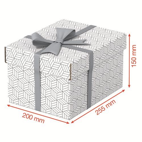 Esselte Storage Gift Box Removable Lid Office Document Organisation 3pcs - Picture 23 of 26