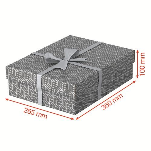 Esselte Storage Gift Box Removable Lid Office Document Organisation 3pcs - Picture 12 of 26