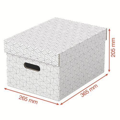 Esselte Storage Gift Box Removable Lid Office Document Organisation 3pcs - Picture 22 of 26