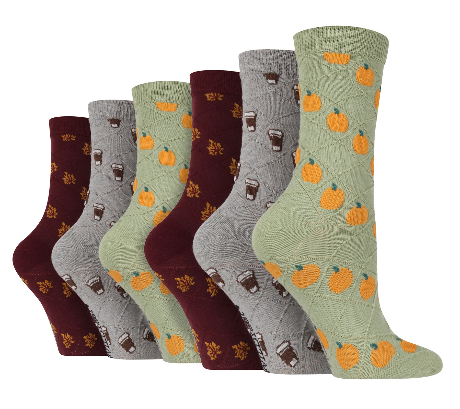 6PK - Wildfeet Texture Knit Socks - Picture 2 of 9